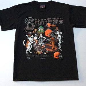 1994 single stitched Rare Cleveland Browns shirt